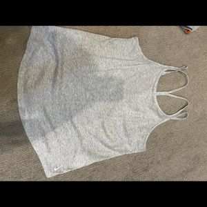 Nike yoga grey tank m